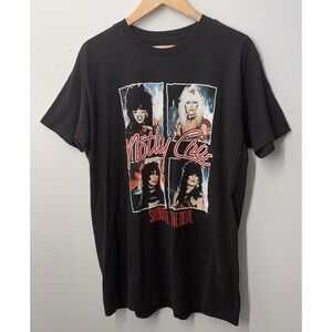 Motley Crue Shirt Shout At The Devil Graphic Tee Size Large American Classics